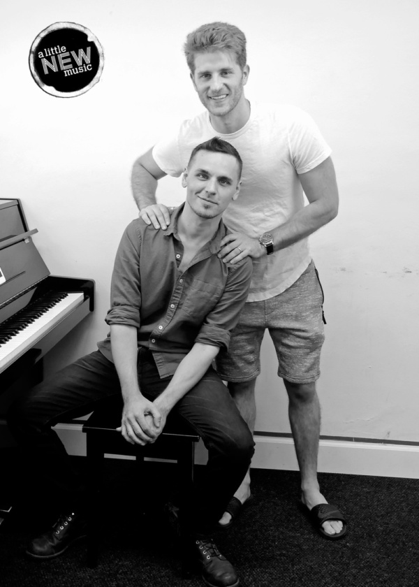 Jonah Platt with music director Gregory Nabours Photo