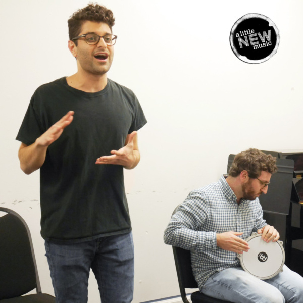 Photo Flash: In Rehearsal With the Cast Of A Little New Music's 20th Edition Image