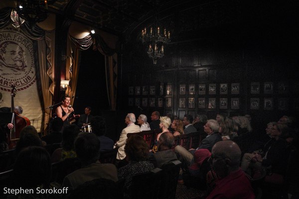 Photo Coverage: Marieann Meringolo Performs at the Friars Club & Joins The Legends On The Walls 