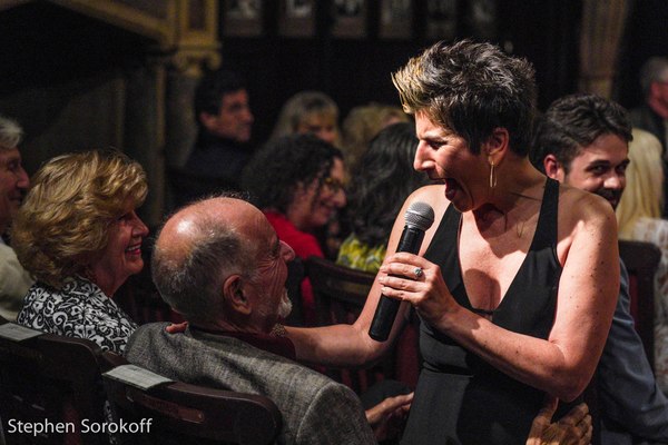 Photo Coverage: Marieann Meringolo Performs at the Friars Club & Joins The Legends On The Walls Image