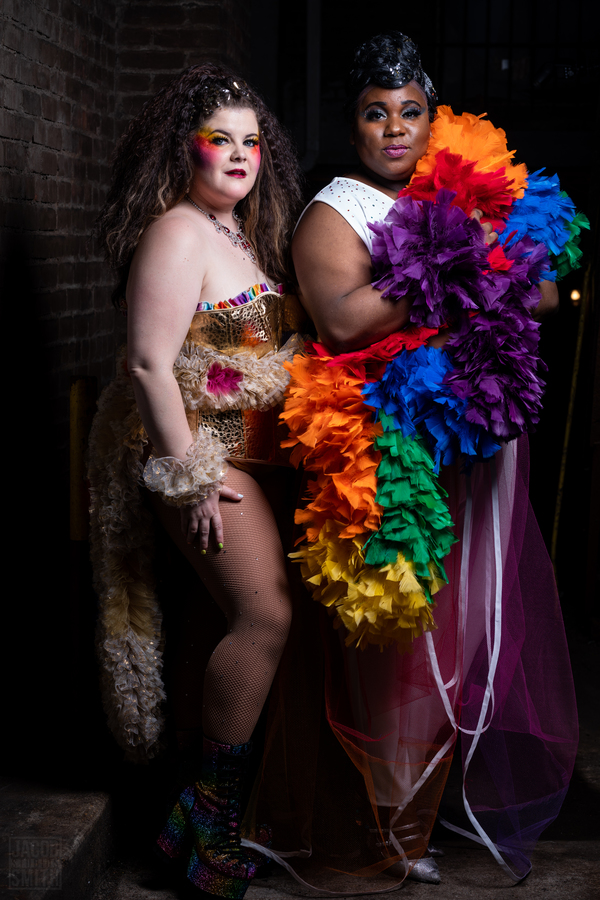 Photo Flash: Broadway Poses for Portraits Backstage at Broadway Bares! 