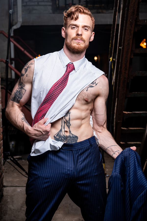 Photo Flash: Broadway Poses for Portraits Backstage at Broadway Bares! Image