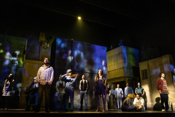 Photo Flash: Get A First Look At Chilina Kennedy And Sasson Gabay in THE BAND'S VISIT Image