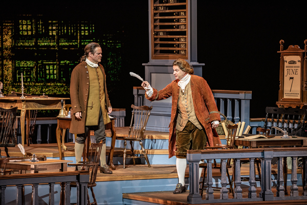 Photo Flash: Bobby Conte Thornton, Ali Ewoldt, Robert Petkoff And More Star In 1776 At The Muny Image