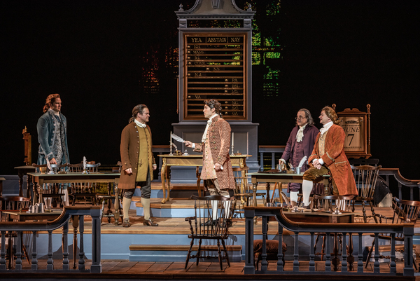 Photo Flash: Bobby Conte Thornton, Ali Ewoldt, Robert Petkoff And More Star In 1776 At The Muny Image