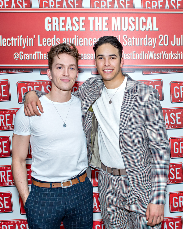 Photo Flash: The Cast of the UK and Ireland Tour of GREASE Meet the Press Image