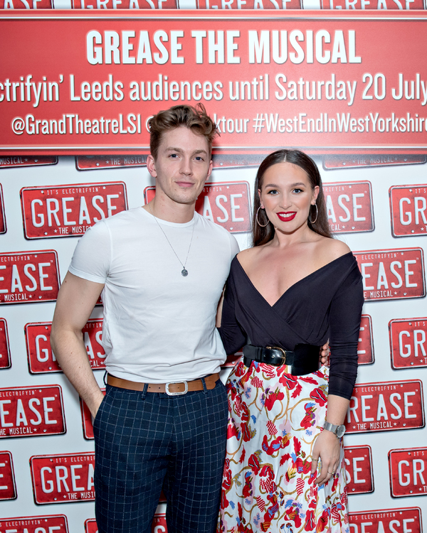 Photo Flash: The Cast of the UK and Ireland Tour of GREASE Meet the Press Image