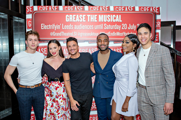 Photo Flash: The Cast of the UK and Ireland Tour of GREASE Meet the Press Image