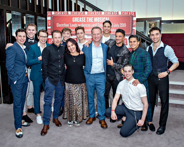 Photo Flash: The Cast of the UK and Ireland Tour of GREASE Meet the Press Image