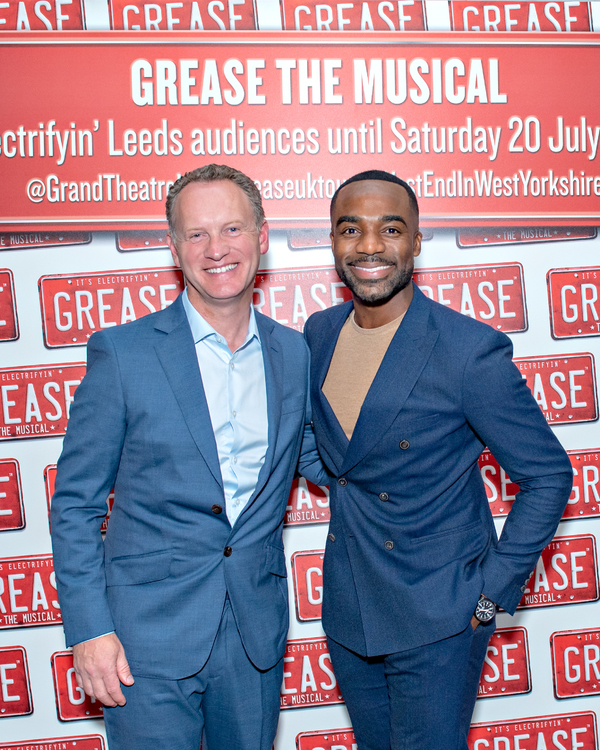 Photo Flash: The Cast of the UK and Ireland Tour of GREASE Meet the Press Image