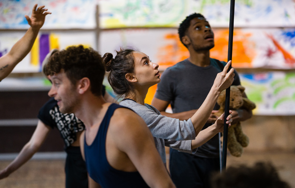 Photo Flash: Inside Rehearsal For Sally Cookson's PETER PAN at Troubadour White City Theatre  Image