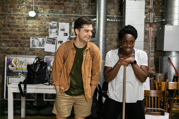 Photo Flash: Inside Rehearsal For THE VIEW UPSTAIRS at Soho Theatre Image