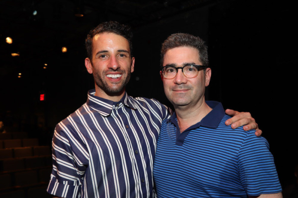 Director Nic Cory and Playwright Jonathan Tolins Photo