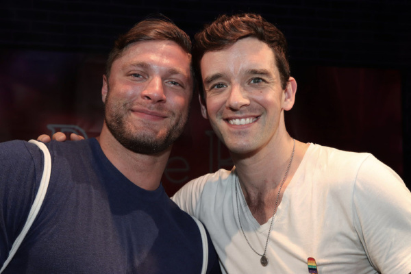 Brock Yurich and Festival Producer Michael Urie Photo