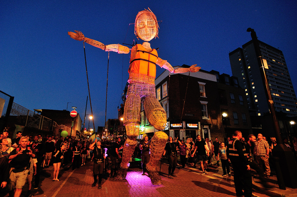 Photo Flash: Inside MO AND THE RED RIBBON's Trek Through London Image