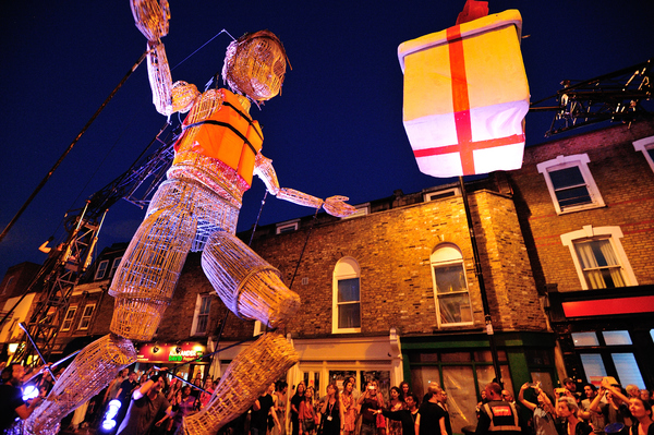 Photo Flash: Inside MO AND THE RED RIBBON's Trek Through London Image
