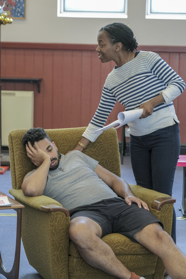 Photo Flash: In Rehearsal With SEASONS GREETING at the Stephen Joseph Theatre Image