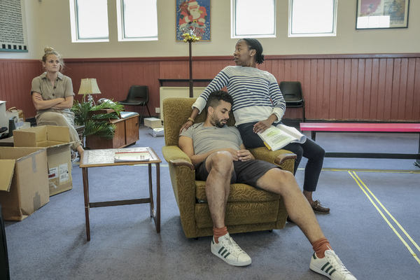 Photo Flash: In Rehearsal With SEASONS GREETING at the Stephen Joseph Theatre 