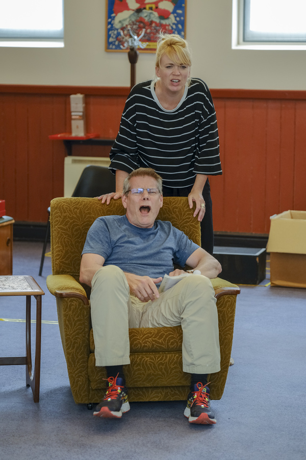 Photo Flash: In Rehearsal With SEASONS GREETING at the Stephen Joseph Theatre Image