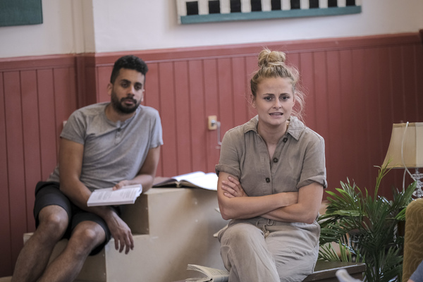 Photo Flash: In Rehearsal With SEASONS GREETING at the Stephen Joseph Theatre Image