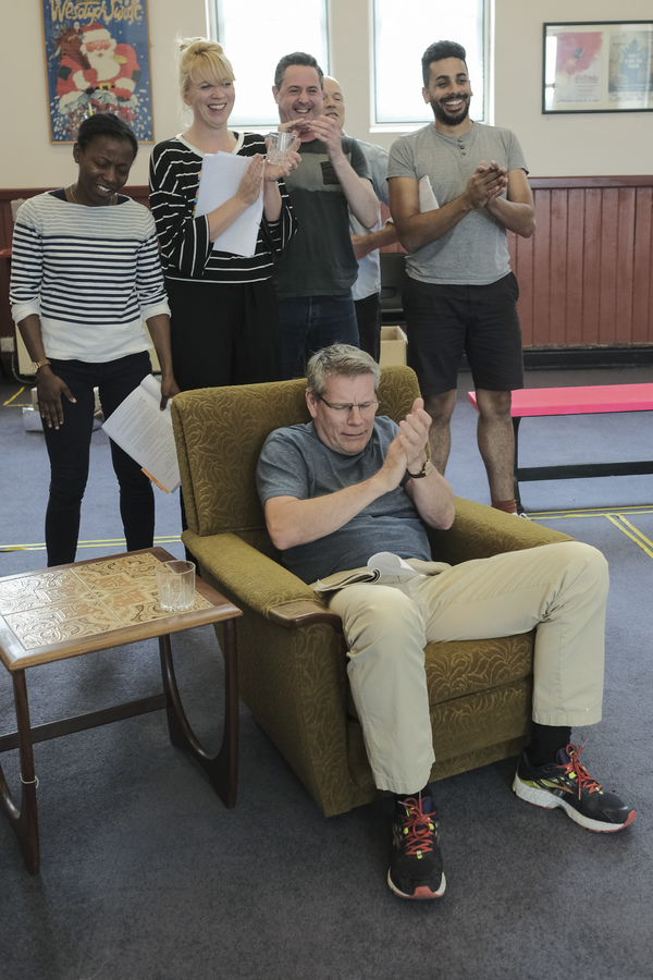 Photo Flash: In Rehearsal With SEASONS GREETING at the Stephen Joseph Theatre Image