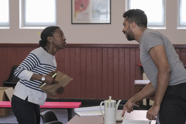 Photo Flash: In Rehearsal With SEASONS GREETING at the Stephen Joseph Theatre Image