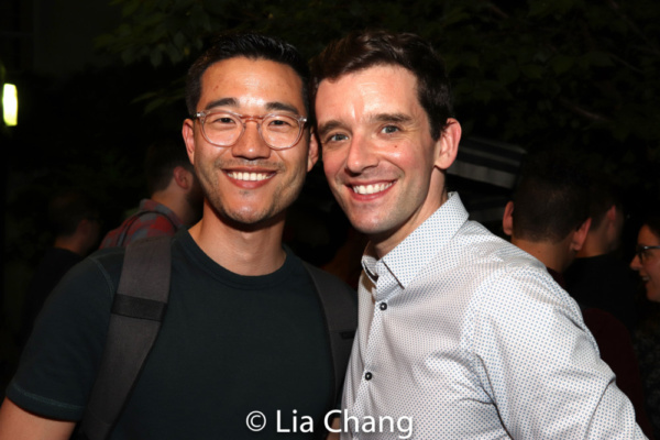 Daniel K. Isaac and Michael Urie Photo