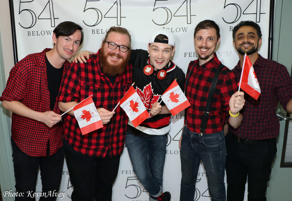 Photo Coverage: Joshua Stackhouse Celebrates Canada Day at Feinstein's/54Below Image