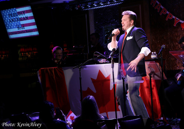 Photo Coverage: Joshua Stackhouse Celebrates Canada Day at Feinstein's/54Below Image