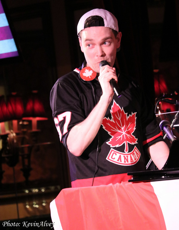 Photo Coverage: Joshua Stackhouse Celebrates Canada Day at Feinstein's/54Below Image