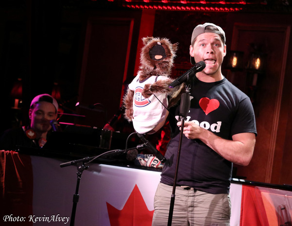 Photo Coverage: Joshua Stackhouse Celebrates Canada Day at Feinstein's/54Below Image