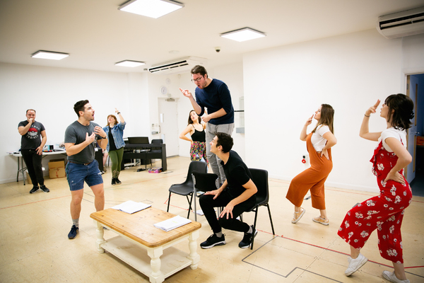 Photo Flash: In Rehearsal With FRIENDSICAL - A NEW PARODY MUSICAL 