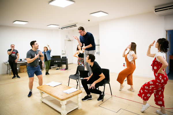 Photo Flash: In Rehearsal With FRIENDSICAL - A NEW PARODY MUSICAL Image