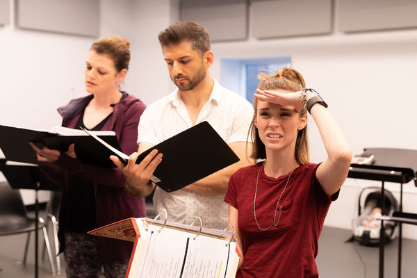 Photo Flash: Go Inside Rehearsals for INTO THE WOODS at Town Hall! Image