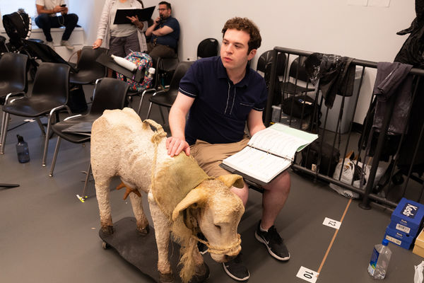 Photo Flash: Go Inside Rehearsals for INTO THE WOODS at Town Hall! 
