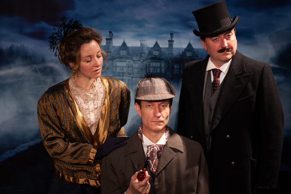 Photo Flash: First Look at the Cast of SHERLOCK HOLMES AND THE INVISIBLE THING at Rudolf Steiner Theatre 