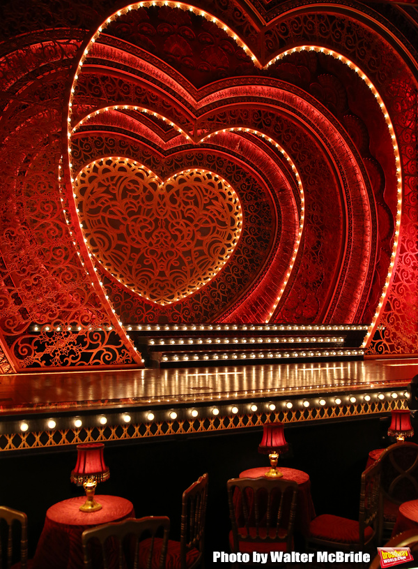 Derek McLane scenic design for "Moulin Rouge!"  Photo
