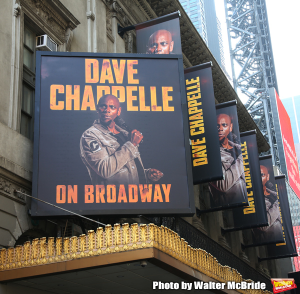 Up On The Marquee: DAVE CHAPPELLE ON BROADWAY Image