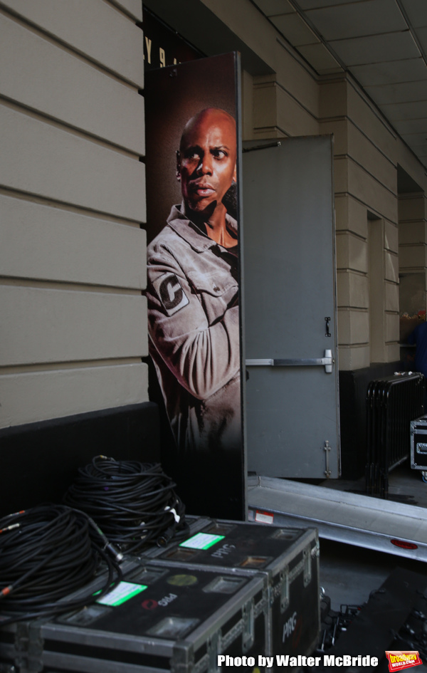 Theatre Marquee unveiling for "Dave Chappelle on Broadway" at the Lunt-Fontanne on Ju Photo