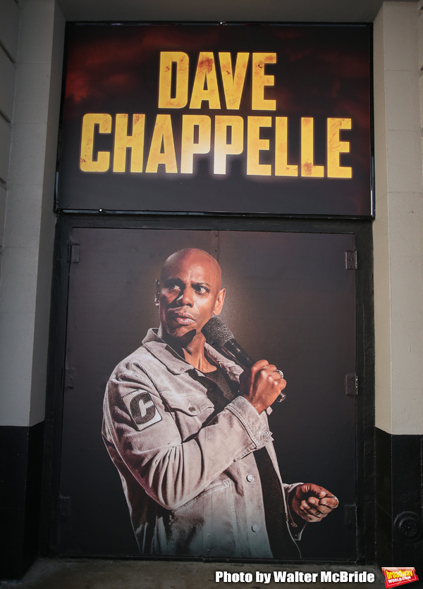 Up On The Marquee: DAVE CHAPPELLE ON BROADWAY Image