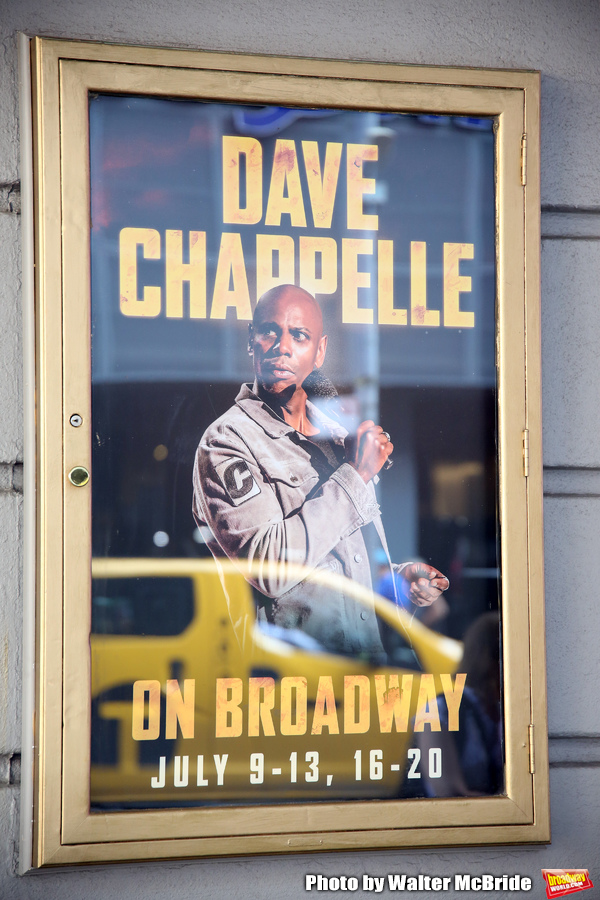 Up On The Marquee: DAVE CHAPPELLE ON BROADWAY Image