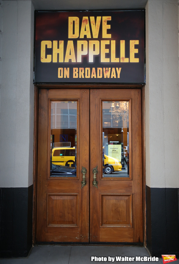 Up On The Marquee: DAVE CHAPPELLE ON BROADWAY Image