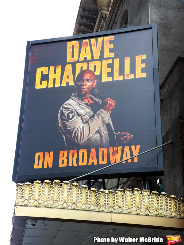 Up On The Marquee: DAVE CHAPPELLE ON BROADWAY Image