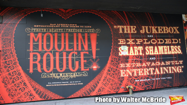 Up On The Marquee: MOULIN ROUGE! The Musical on Broadway Image