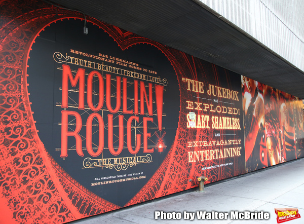Up On The Marquee: MOULIN ROUGE! The Musical on Broadway Image