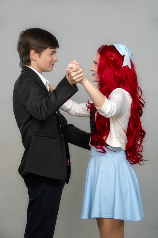 Calin Eastes as Prince Eric and Samantha Stratton as Ariel in Disney?s The Little Mer Photo