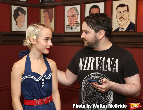 Photo Coverage: Sophia Anne Caruso Honored With Sardi's Portrait Image