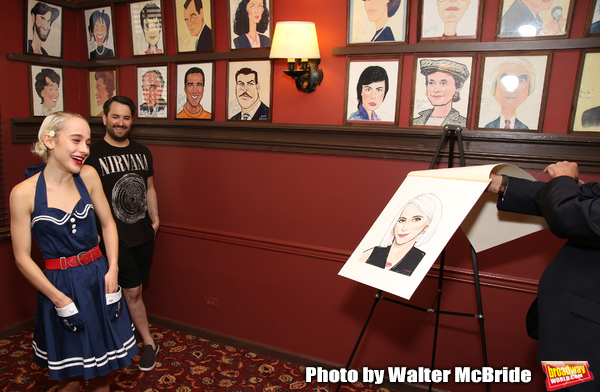 Photo Coverage: Sophia Anne Caruso Honored With Sardi's Portrait Image