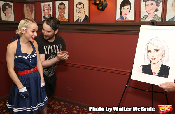 Photo Coverage: Sophia Anne Caruso Honored With Sardi's Portrait Image