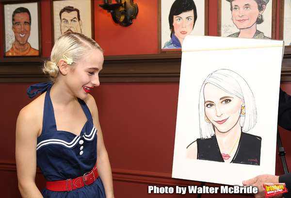 Photo Coverage: Sophia Anne Caruso Honored With Sardi's Portrait Image